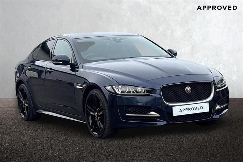 Blue Used 2017 Jaguar XE R-Sport Sedan | £12,750 (A bit pricey) - Image 1/4
