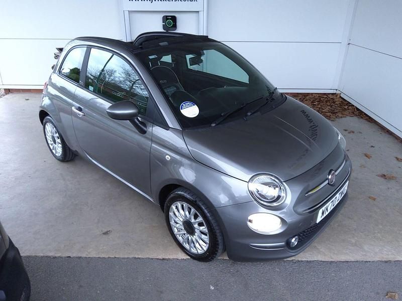 Used Fiat 500C Lounge 70 HP (51 kW) 2021 Grey Cabriolet