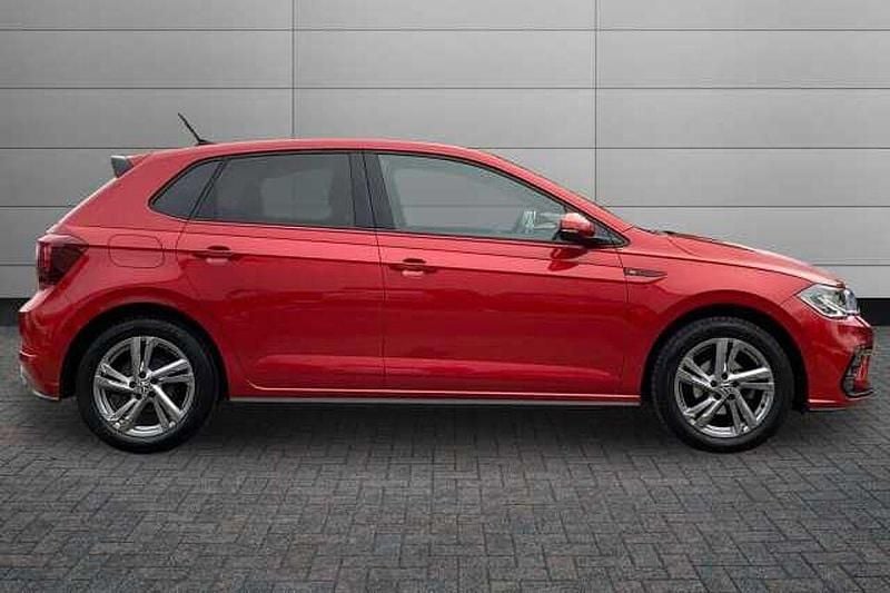 Used VW Polo R-line 95 HP (69 kW) 2023 Red Hatchback