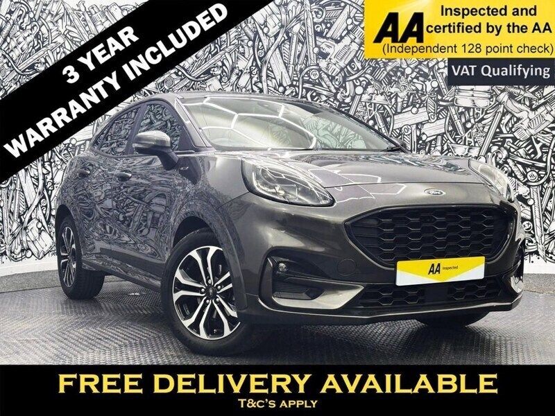 Grey Used 2021 Ford Puma ST-Line SUV | £15,195 (Good price) - Image 1/2