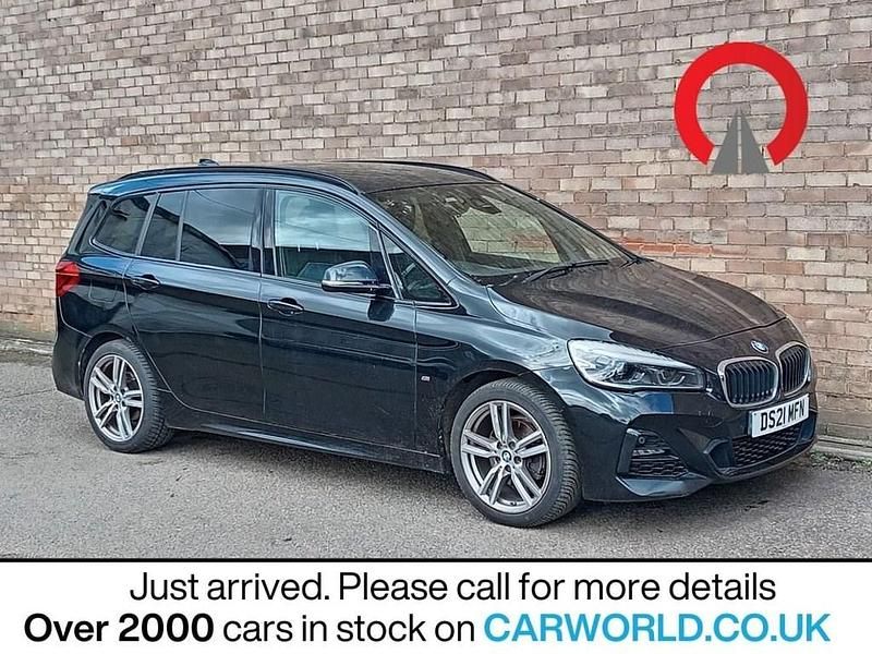 Used BMW 218 M Sport 136 HP (100 kW) 2021 Black MPV