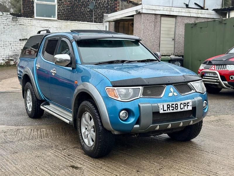 Used Mitsubishi L200 165 HP (121 kW) 2008 Blue Pickup