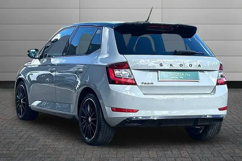 Used Skoda Fabia Monte Carlo 95 HP (69 kW) 2021 Meteor grey black magic pearl effect Hatchback