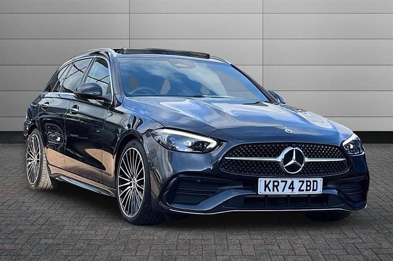 Used Mercedes C300 AMG Line Premium Plus 258 HP (189 kW) 2024 Graphite grey Estate