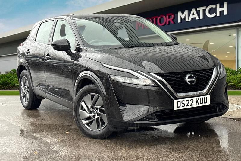Black Used 2022 Nissan Qashqai Acenta Premium SUV | £13,990 (Good price) - Image 1/4