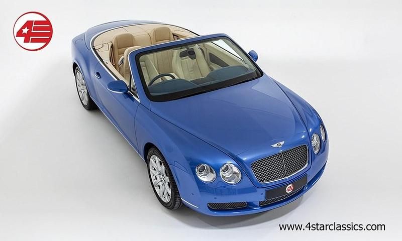 Used Bentley Continental GT Convertible 2007 Blue Cabriolet