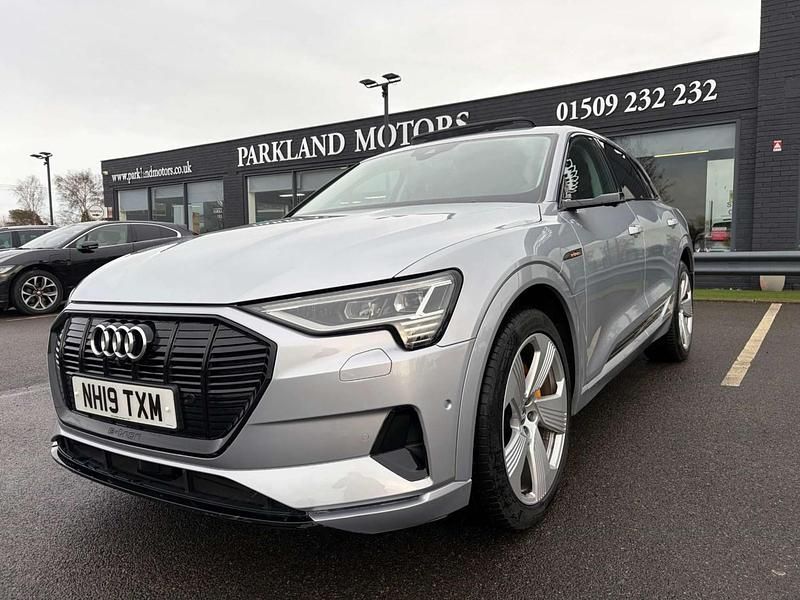 Used Audi e-tron Advanced 94 kW (129 HP) 2019 Silver SUV