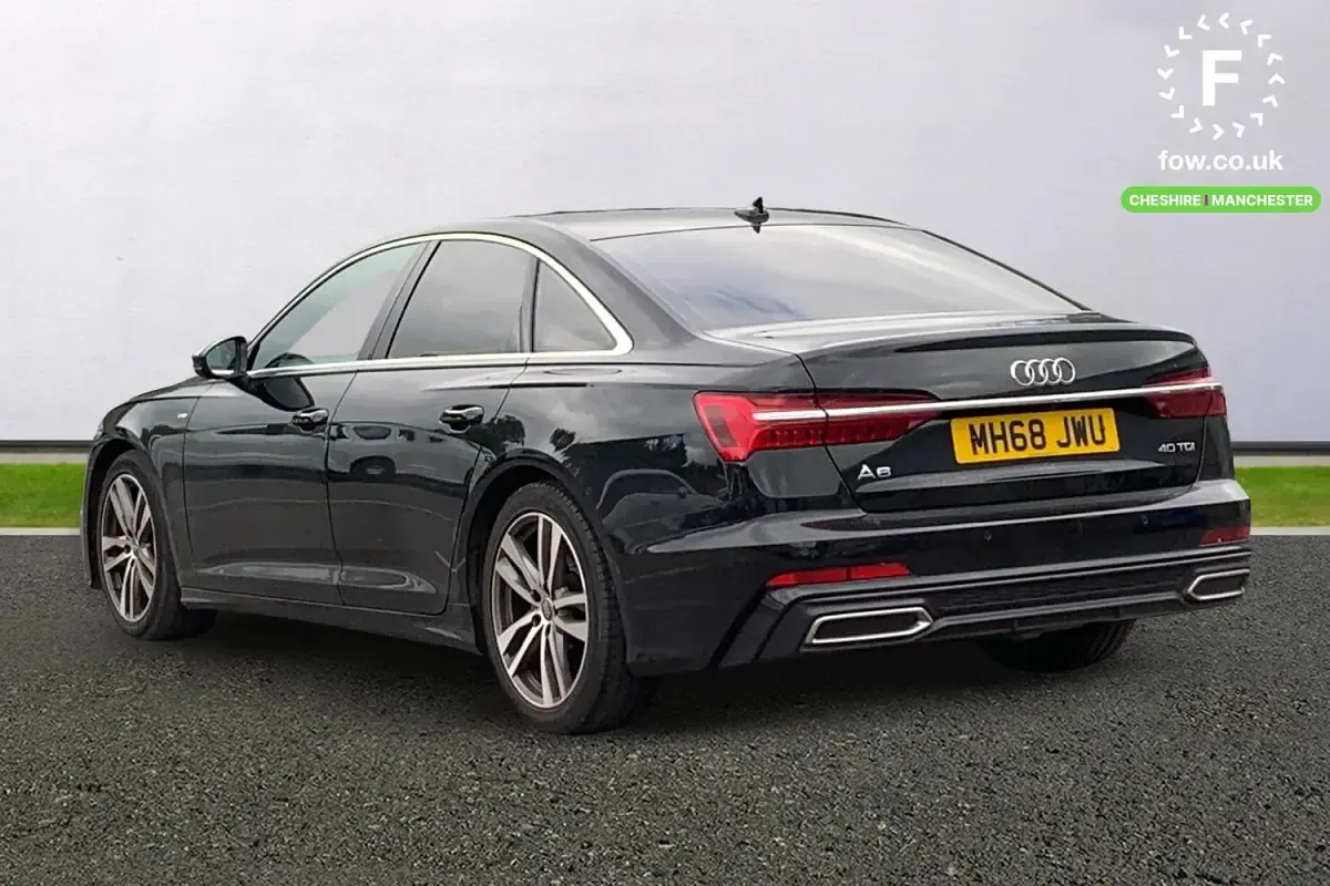 Used Audi A6 S-Line 2019 Black Sedan