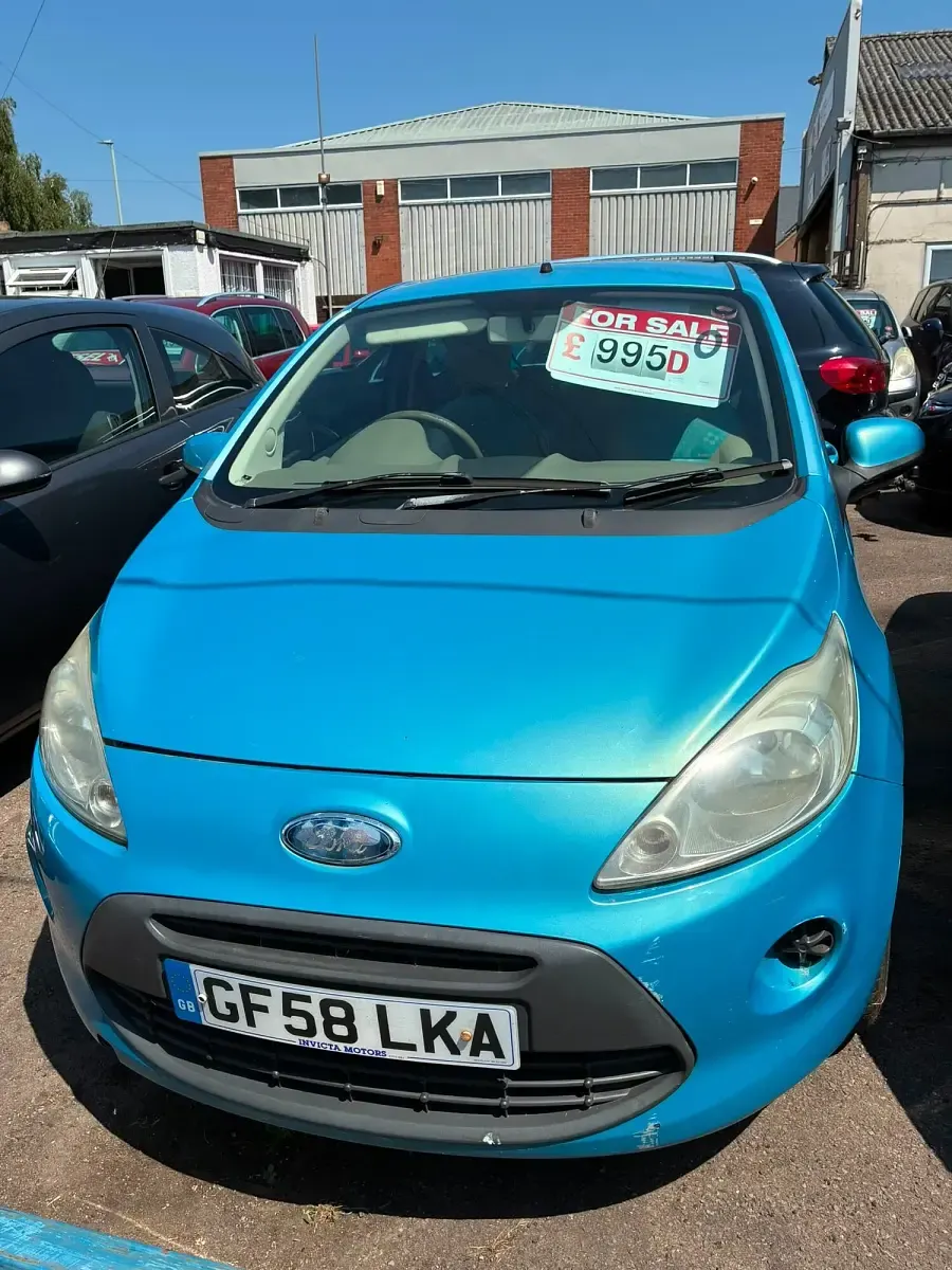 Used Ford Ka Style 69 HP (50 kW) 2009 Blue Hatchback