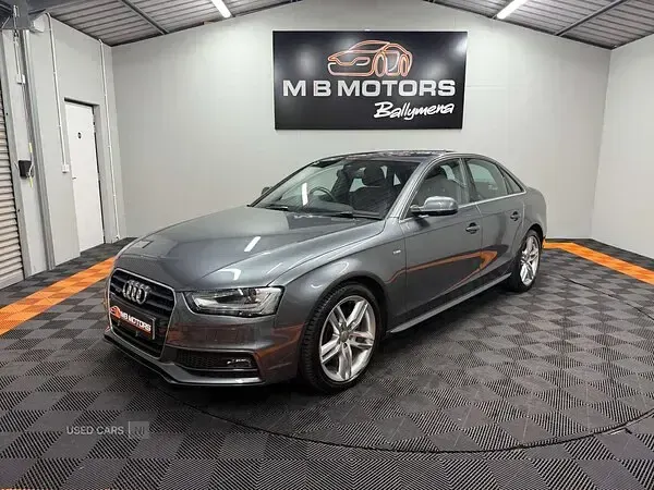 Used Audi A4 S-Line 190 HP (139 kW) 2015 Grey Sedan