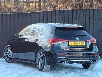 Used Mercedes A200 AMG line 163 HP (119 kW) 2019 Black Coupe