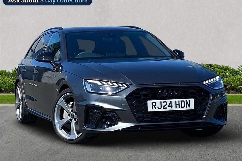 Grey Used 2024 Audi A4 Black Edition Estate | £31,989 (Expensive) - Image 1/4