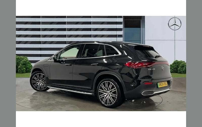 Used Mercedes EQE500 AMG line 300 kW (408 HP) 2024 Black Sedan