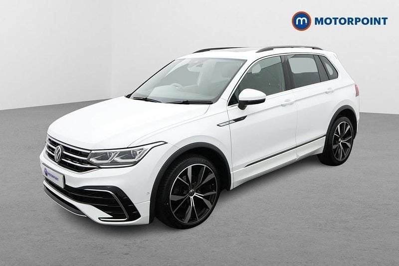 Second-hand VW Tiguan R-line 150 CP (110 kW) 2023 Alb SUV