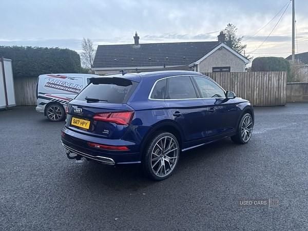 Used Audi Q5 S-Line 190 HP (139 kW) 2017 Blue SUV