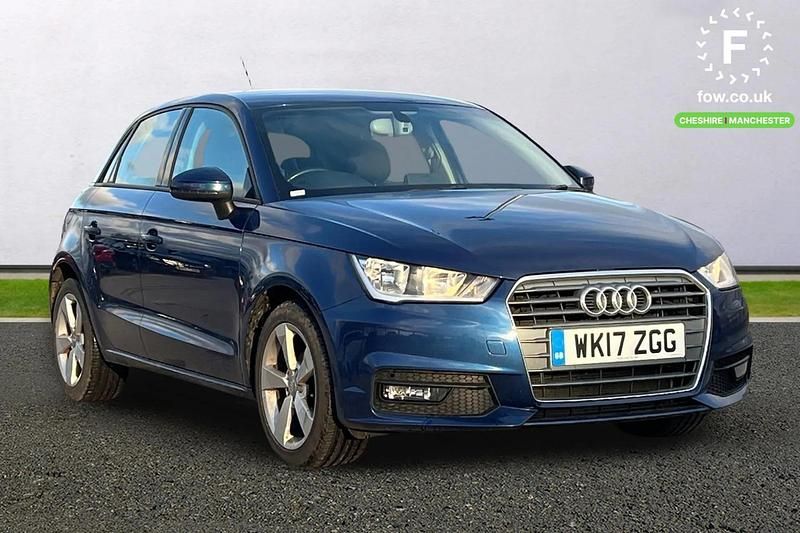 Blue Used 2017 Audi A1 Sportback Sport Hatchback | £11,699 (Fair price) - Image 1/4