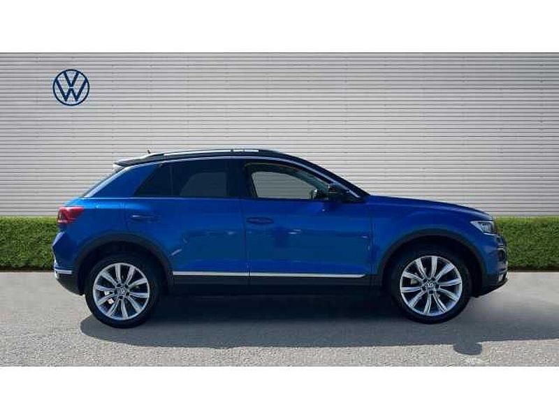 Used VW T-Roc SEL 150 HP (110 kW) 2020 Blue SUV