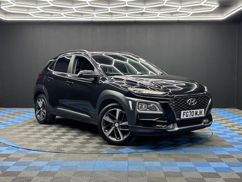 Black Used 2020 Hyundai Kona Premium SUV | £9,790 (Fair price) - Image 1/4
