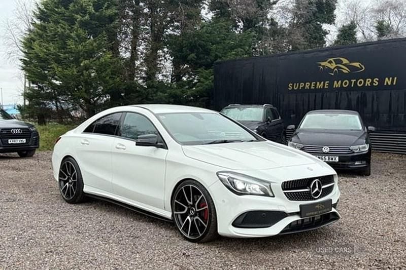 White Used 2017 Mercedes CLA220 AMG line Sedan | £12,895 (Fair price) - Image 1/1