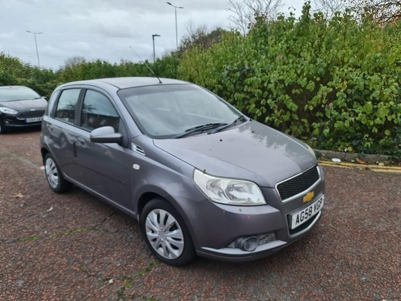 Grey Used 2008 Chevrolet Aveo LS Hatchback | £1,290 - Image 1/4