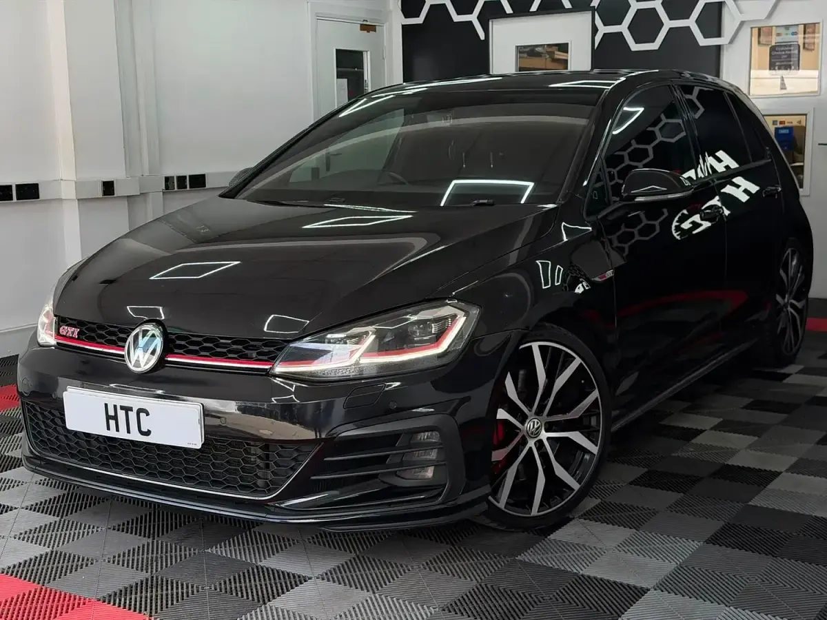 Used VW Golf VII GTI 2018 Black Hatchback
