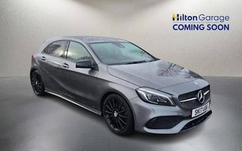 Used Mercedes A220 AMG line 177 HP (130 kW) 2017 Grey Hatchback