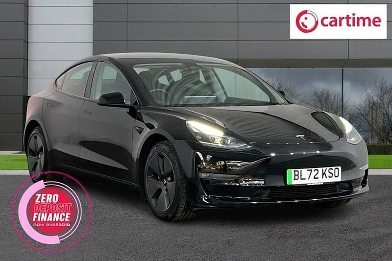 Black Used 2022 Tesla Model 3 Long Range Sedan | £18,751 (Fair price) - Image 1/1