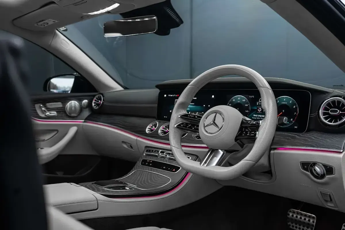 Used Mercedes E300 AMG line 2021 Grey Coupe