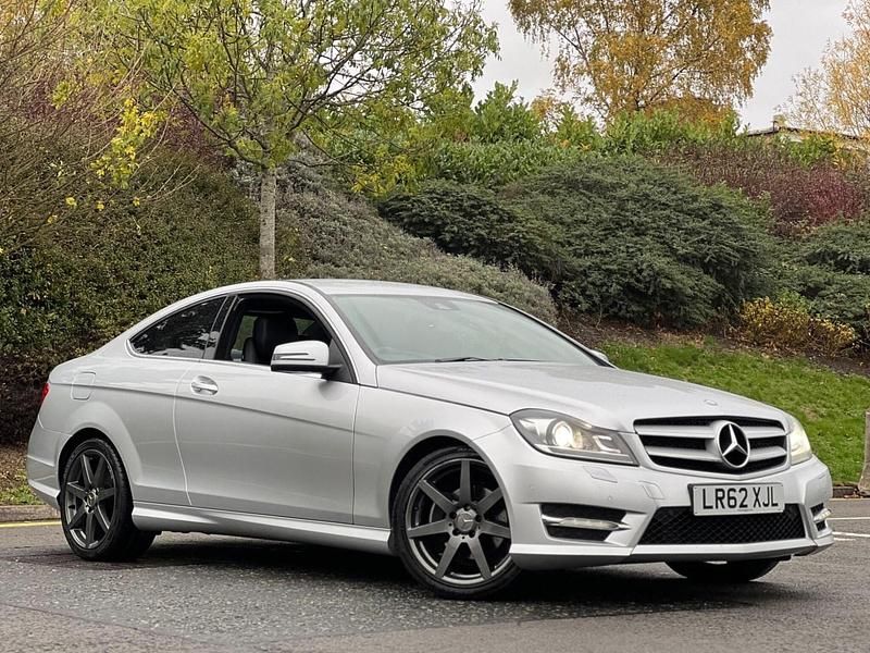 Silver Used 2012 Mercedes C180 AMG Coupe | £6,095 (Fair price) - Image 1/4