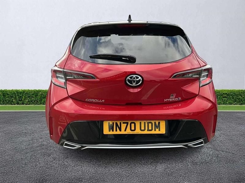 Used Toyota Corolla Sport 2020 Red/black Hatchback