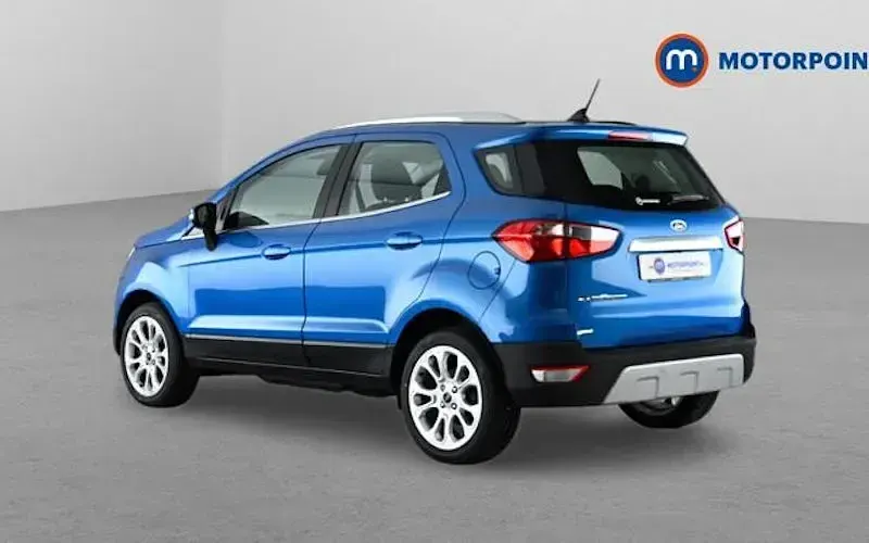 Used Ford Ecosport Titanium 125 HP (91 kW) 2021 Blue SUV