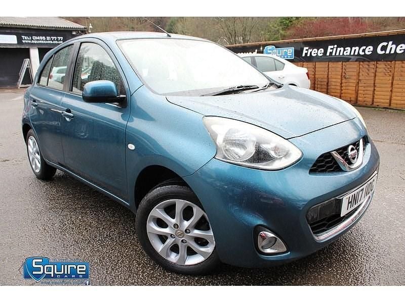 Blue Used 2017 Nissan Micra Acenta Hatchback | £6,291 (Fair price) - Image 1/4