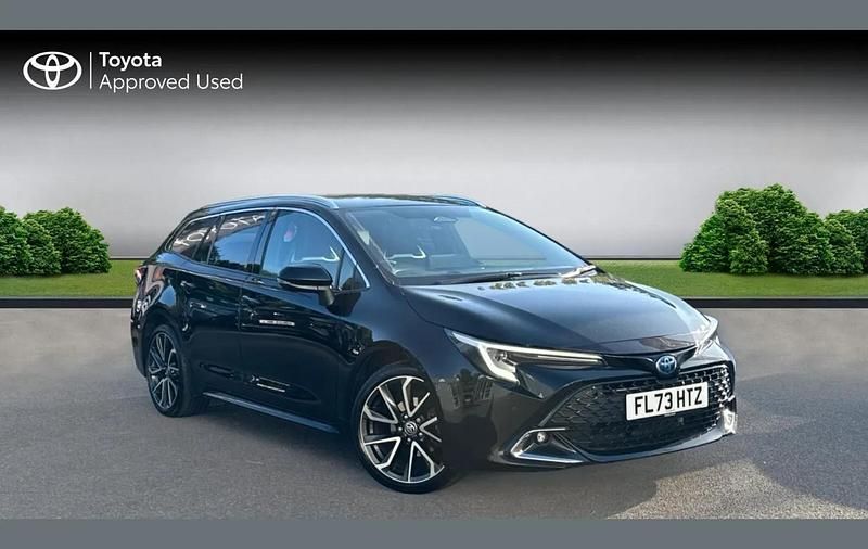 Black Used 2023 Toyota Corolla Sport Estate | £25,353 (Expensive) - Image 1/4