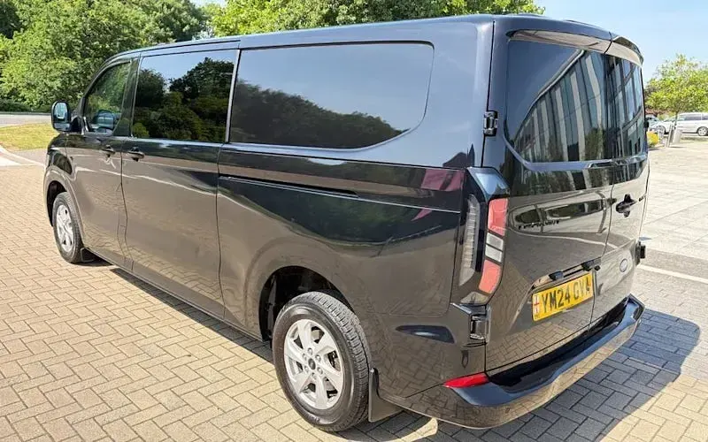 Used Ford Transit Custom Limited 136 HP (100 kW) 2024 Black Van