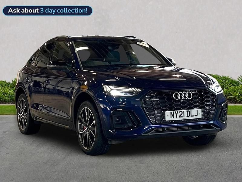 Used Audi Q5 Comfort 295 HP (216 kW) 2021 Blue SUV