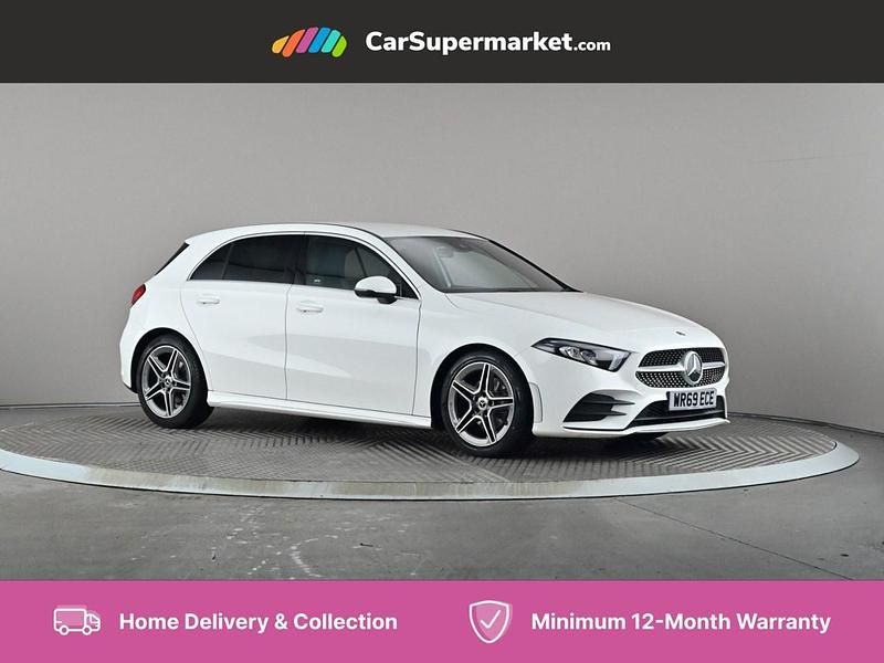 White Used 2019 Mercedes A200 AMG line Hatchback | £16,697 (Fair price) - Image 1/4