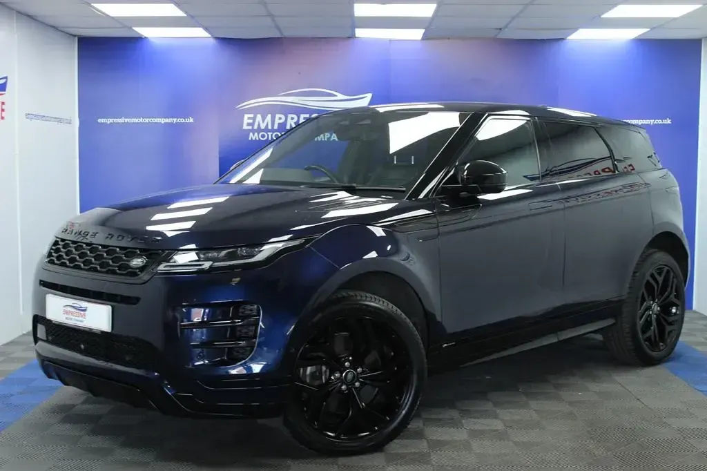 Used Land Rover Range Rover evoque SE Dynamic 200 HP (147 kW) 2021 Blue SUV