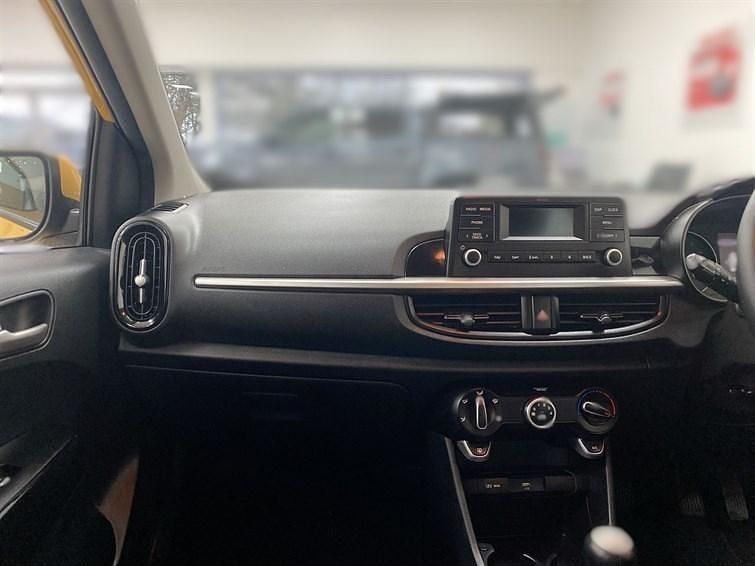 Used Kia Picanto 2023 Yellow Hatchback