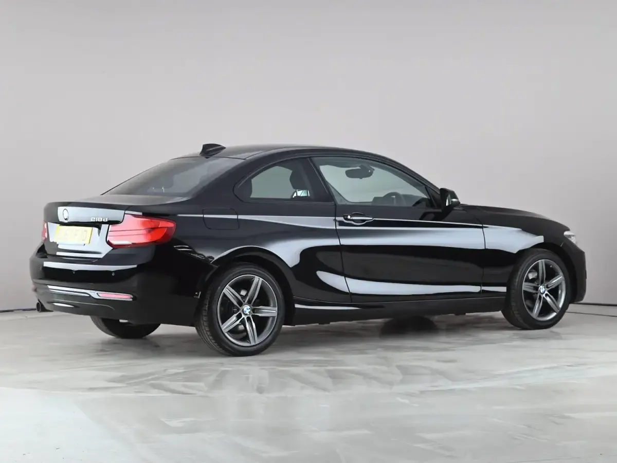 Usado BMW 218 Sport Line 2018 Negro Coupe
