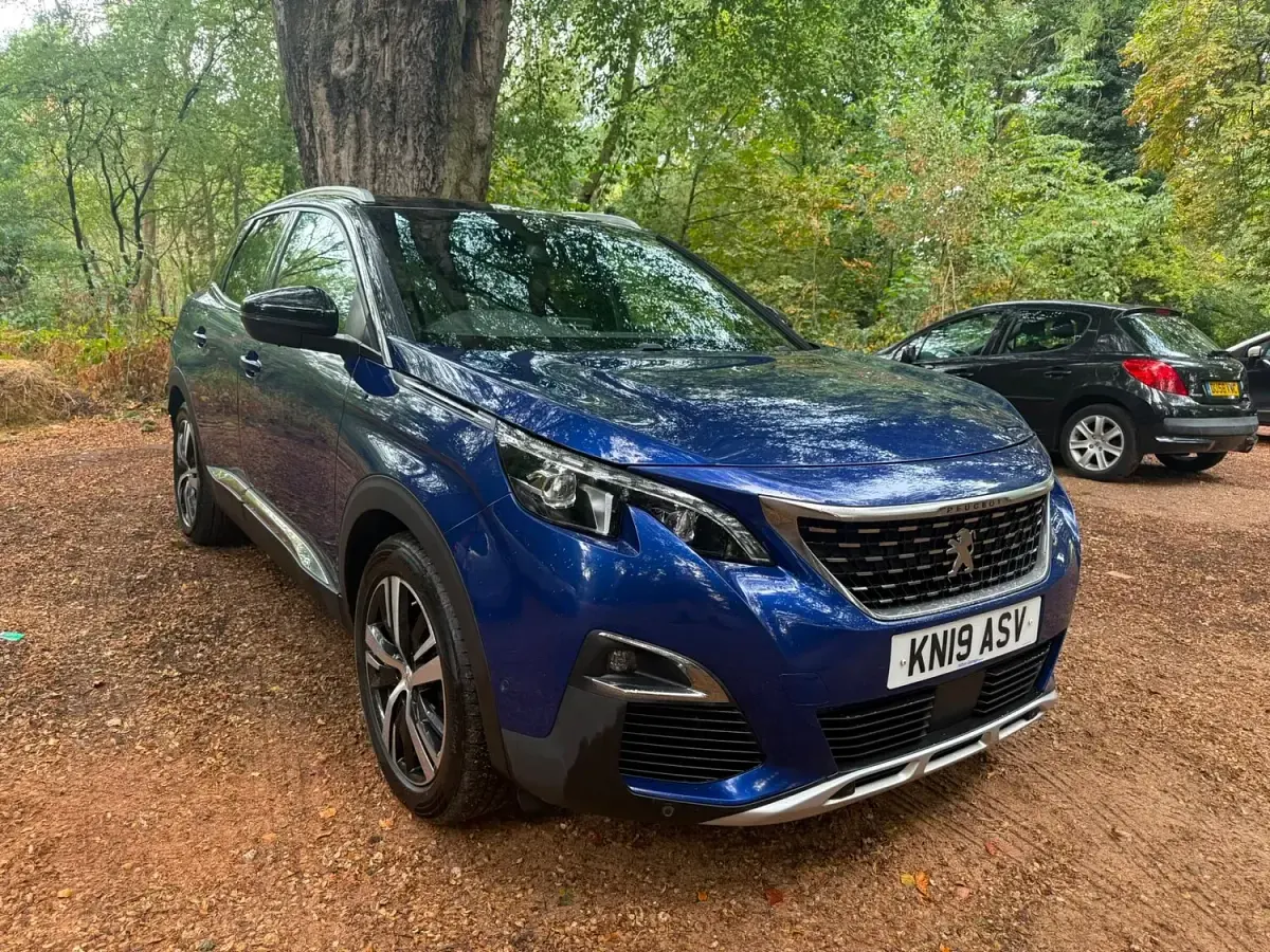 Used Peugeot 3008 GT-line 2019 Blue SUV