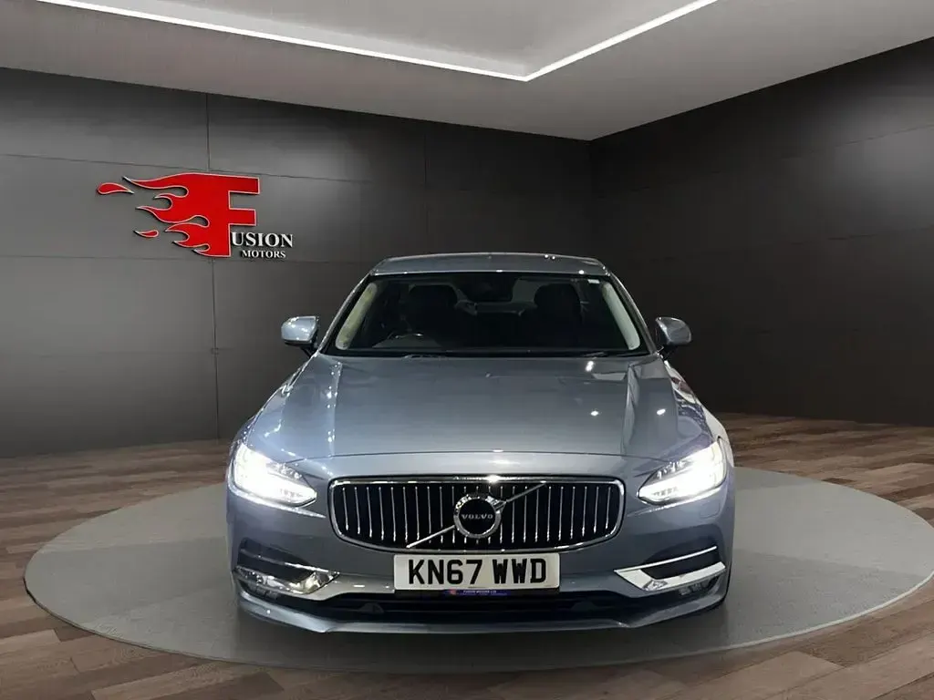 Used Volvo S90 Inscription 2017 Blue Sedan