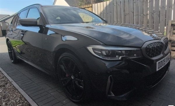 Black sapphire Used 2021 BMW M3 Comfort Edition Estate | £35,695 - Image 1/1