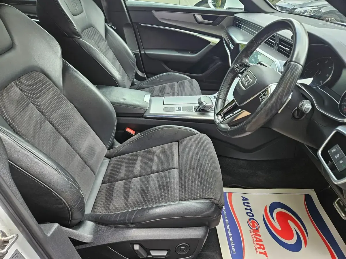 Used Audi A6 S-Line 204 HP (150 kW) 2019 White Estate