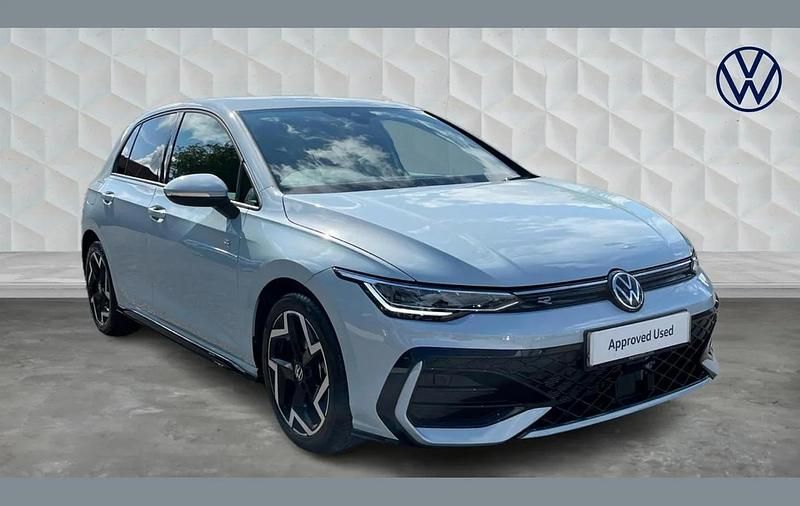 Blue New 2025 VW Golf VIII R-line Hatchback | £31,988 (Expensive) - Image 1/4
