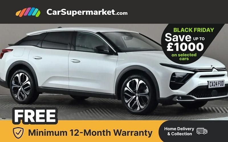 White Used 2024 Citroën C5 X PureTech Estate | £16,697 (Fair price) - Image 1/3