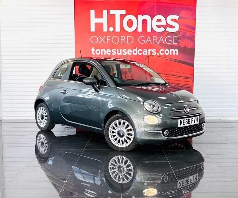 Used Fiat 500 Lounge 69 HP (50 kW) 2019 Grey Hatchback
