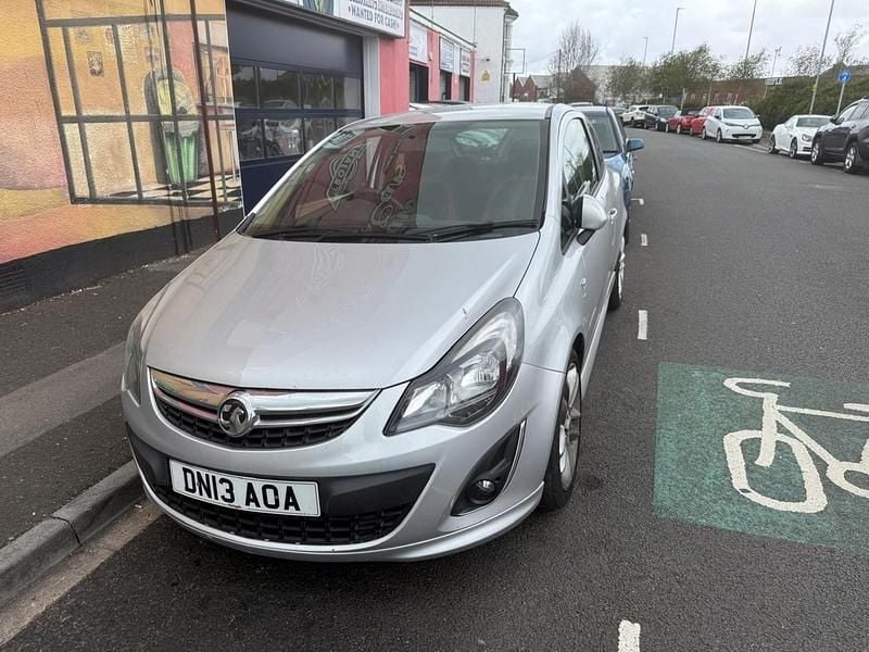 Silver Used 2013 Vauxhall Corsa SRi Hatchback | £2,695 (Good price) - Image 1/4