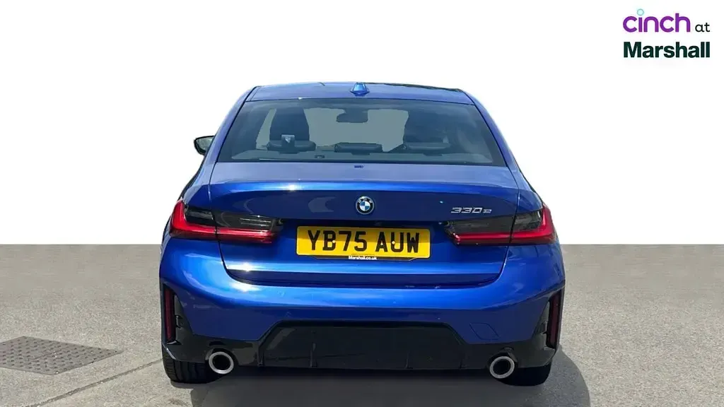 Used BMW 330e M Sport 292 HP (214 kW) 2025 Blue Sedan