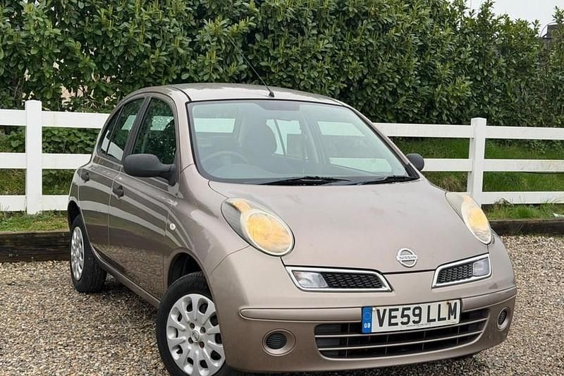 Used Nissan Micra Visia 2009 Beige Hatchback