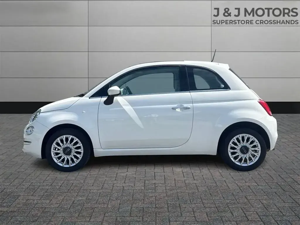 Used Fiat 500 Lounge 69 HP (50 kW) 2018 White Hatchback
